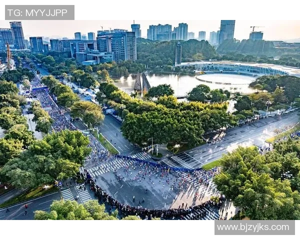 广州城市马拉松精彩点评：滑板队展现力量与激情的完美结合